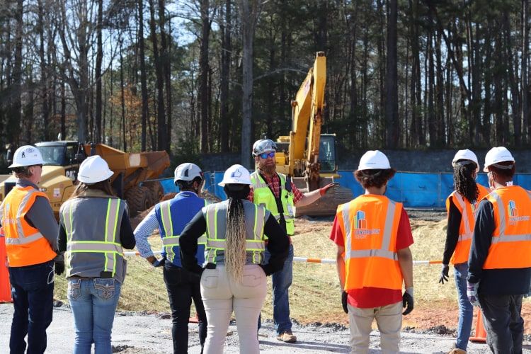 Workers Earning Construction Credentials